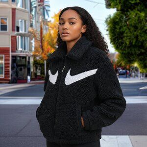 NIKE Sherpa Swoosh Jacket